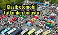 Klasik otomobil tutkunları buluştu