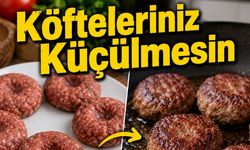 Köftenin tavada küçülmesini önlemenin püf noktaları