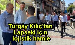 Turgay Kılıç’tan Lapseki için lojistik hamle