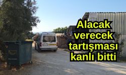 Alacak-verecek tartışması kanlı bitti (Video)