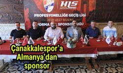 Çanakkalespor’a Almanya’dan sponsor