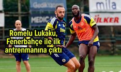 Romelu Lukaku, Fenerbahçe ile ilk antrenmanına çıktı