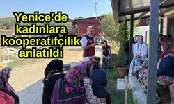 Yenice’de kadınlara kooperatifçilik anlatıldı