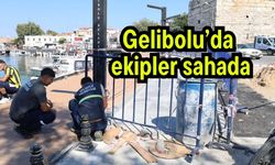 Gelibolu’da ekipler sahada