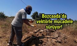 Bozcaada’da vektörle mücadele sürüyor!