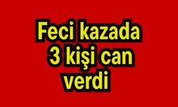 Feci kazada 3 kişi can verdi (Video)
