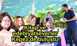 Kitap ve edebiyatseverler Kepez’de buluştu