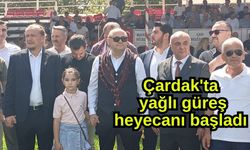 Çardak'ta yağlı güreş heyecanı başladı