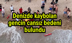 Denizde kaybolan gencin cansız bedeni bulundu (Video)