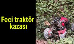 Feci traktör kazası