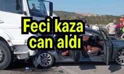 Feci kaza can aldı
