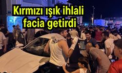 Kırmızı ışık ihlali facia getirdi (Video)