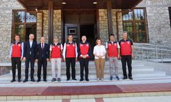 Çanakkale Tarım ve Orman Bakanlığı teşkilatından Kaymakam Acar’a ziyaret