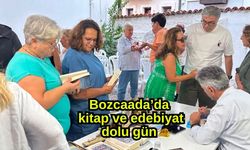 Bozcaada’da kitap ve edebiyat dolu gün