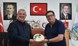 İlk ziyaret Geyikli Belediyesine