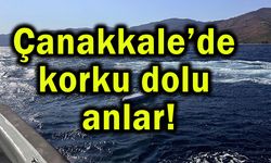 Çanakkale’de korku dolu anlar yaşandı!