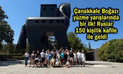 Çanakkale Boğazı yüzme yarışlarında bir ilk