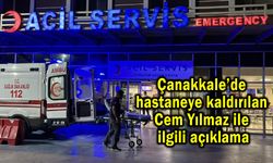 Çanakkale’de Cem Yılmaz ile ilgili açıklama
