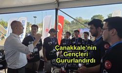 Çanakkale’nin gençleri gururlandırdı