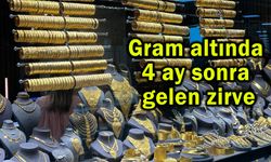 Gram altında 4 ay sonra gelen zirve (Video)