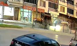 10 kişinin yaralandığı kaza kameralara yansıdı (Video)