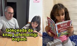 Gökçeada’da kitap seferberliği başladı