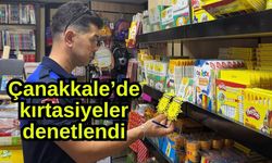 Çanakkale’de kırtasiyeler denetlendi