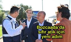 Bozcaada’da sıfır atık için yeni adım
