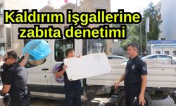 Kaldırım işgallerine zabıta denetimi