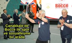 Çanakkale’de Bocce ile spor ve sosyalleşme bir arada