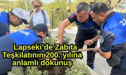 Lapseki’de Zabıta Teşkilatının 200. yılına anlamlı dokunuş