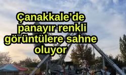 Çanakkale’de panayır renkli görüntülere sahne oluyor
