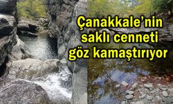 Çanakkale’nin saklı cenneti göz kamaştırıyor