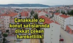 Çanakkale’de konut satışlarında dikkat çeken hareketlilik!