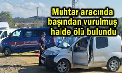 Muhtar aracında ölü bulundu