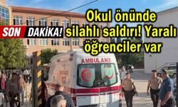 Okul önünde silahlı saldırı (Video)