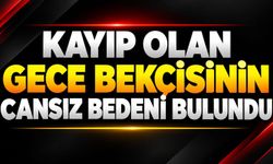 Kayıp olan gece bekçisinin cansız bedeni bulundu