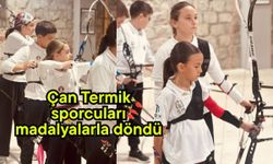 Çan Termik sporcuları madalyalarla döndü