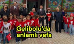 Gelibolu’da anlamlı vefa