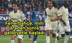Fenerbahçe, milli aradan sonra galibiyetle başladı