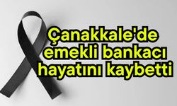 Çanakkale'de emekli bankacı hayatını kaybetti