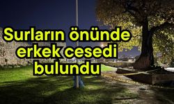 Surların önünde erkek cesedi bulundu