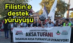 Filistin'e destek yürüyüşü