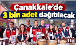 Çanakkale'de 3 bin adet dağıtılacak