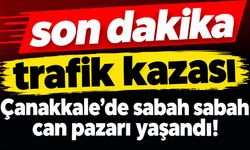 Çanakkale’de sabah sabah can pazarı yaşandı!