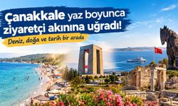 Çanakkale yaz boyunca ziyaretçi akınına uğradı