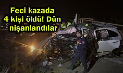 Feci kazada 4 kişi öldü! (Video)