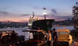Boğazda facianın eşiğinden dönüldü (Video)