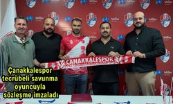 Çanakkalespor tecrübeli savunma oyuncuyla sözleşme imzaladı