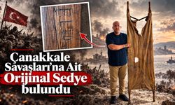 Çanakkale Savaşları'na ait orijinal sedye bulundu (Video)